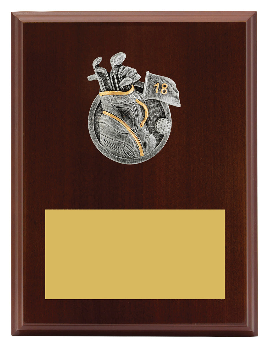 Peak Plaque Golf 200mm