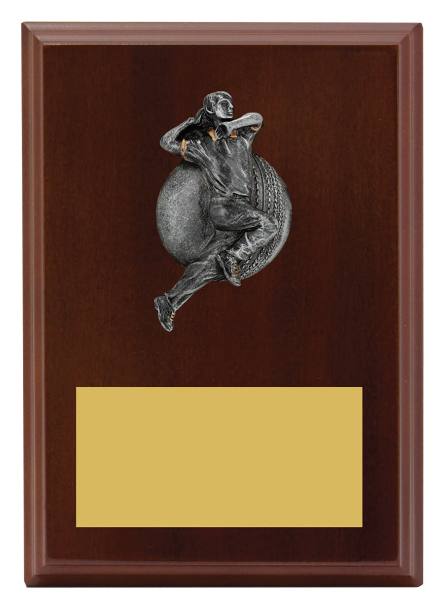 Plaque - Male Bowling 175mm