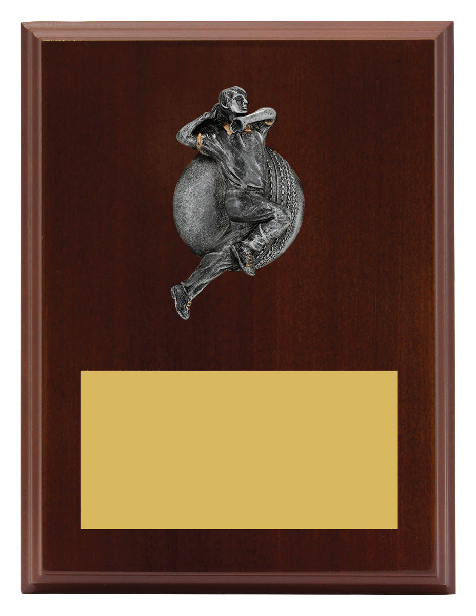Plaque - Male Bowling 200mm