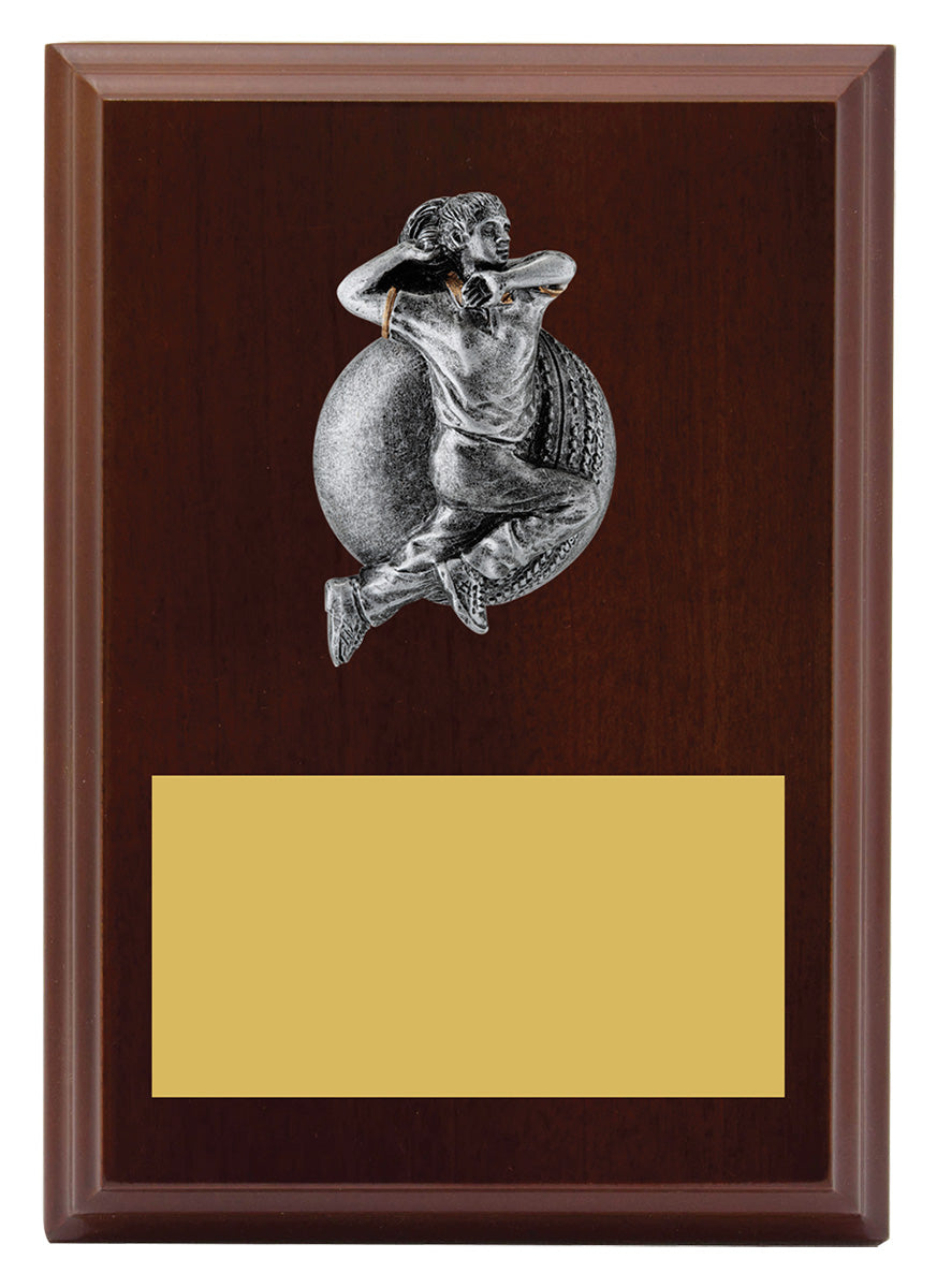 Plaque - Female Bowling 150mm