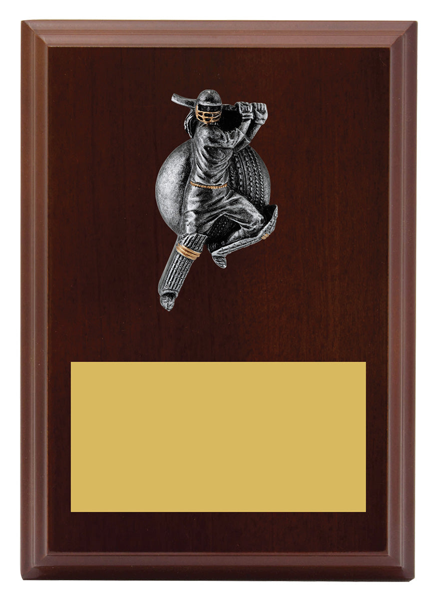 Plaque - Female Batting 150mm