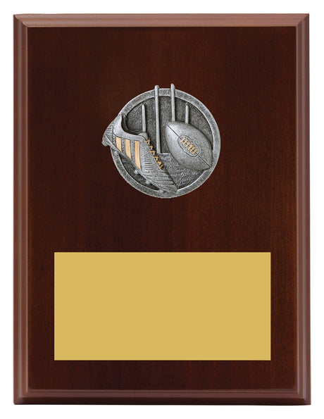 Peak Plaque Aussie Rules 200mm