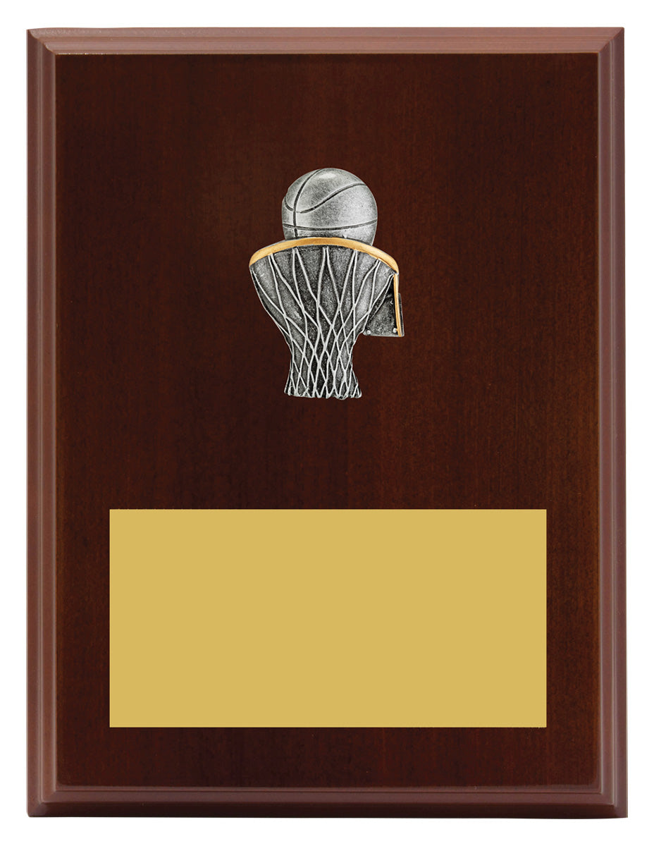 Plaque - Peak Basketball 200mm