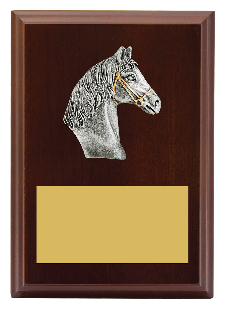 Peak Plaque Horse 150mm