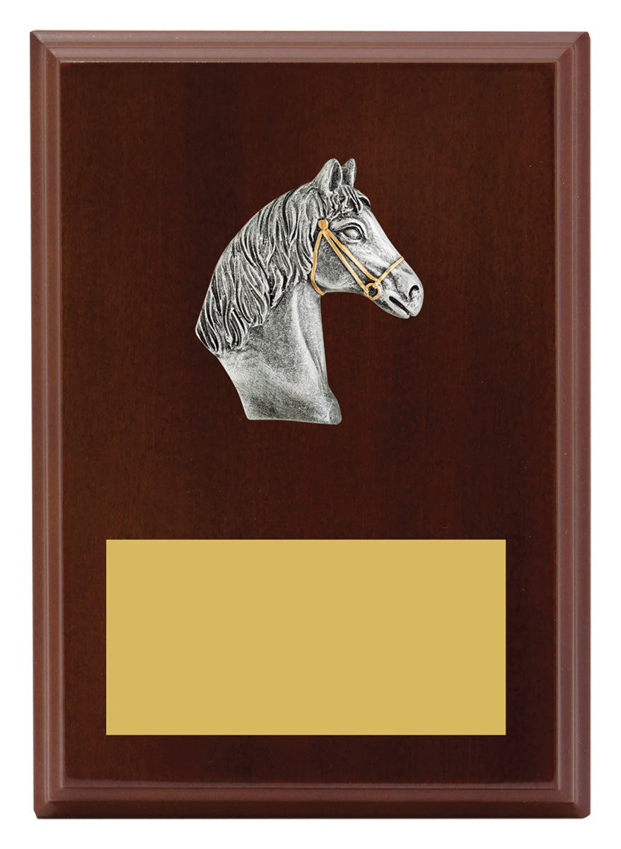 Peak Plaque Horse 175mm