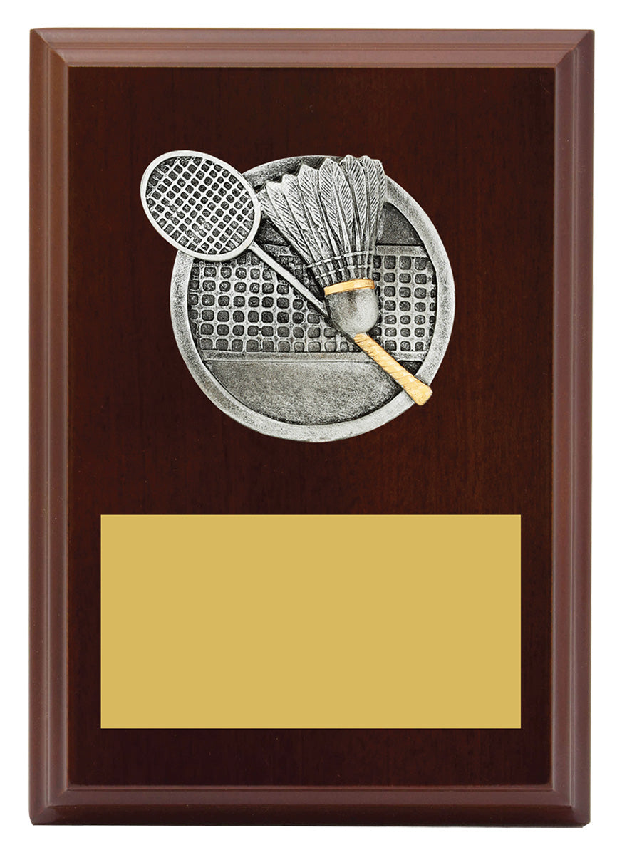 Peak Plaque Badminton 150mm