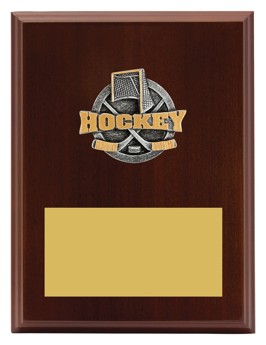 Plaque - Peak Ice Hockey 200mm