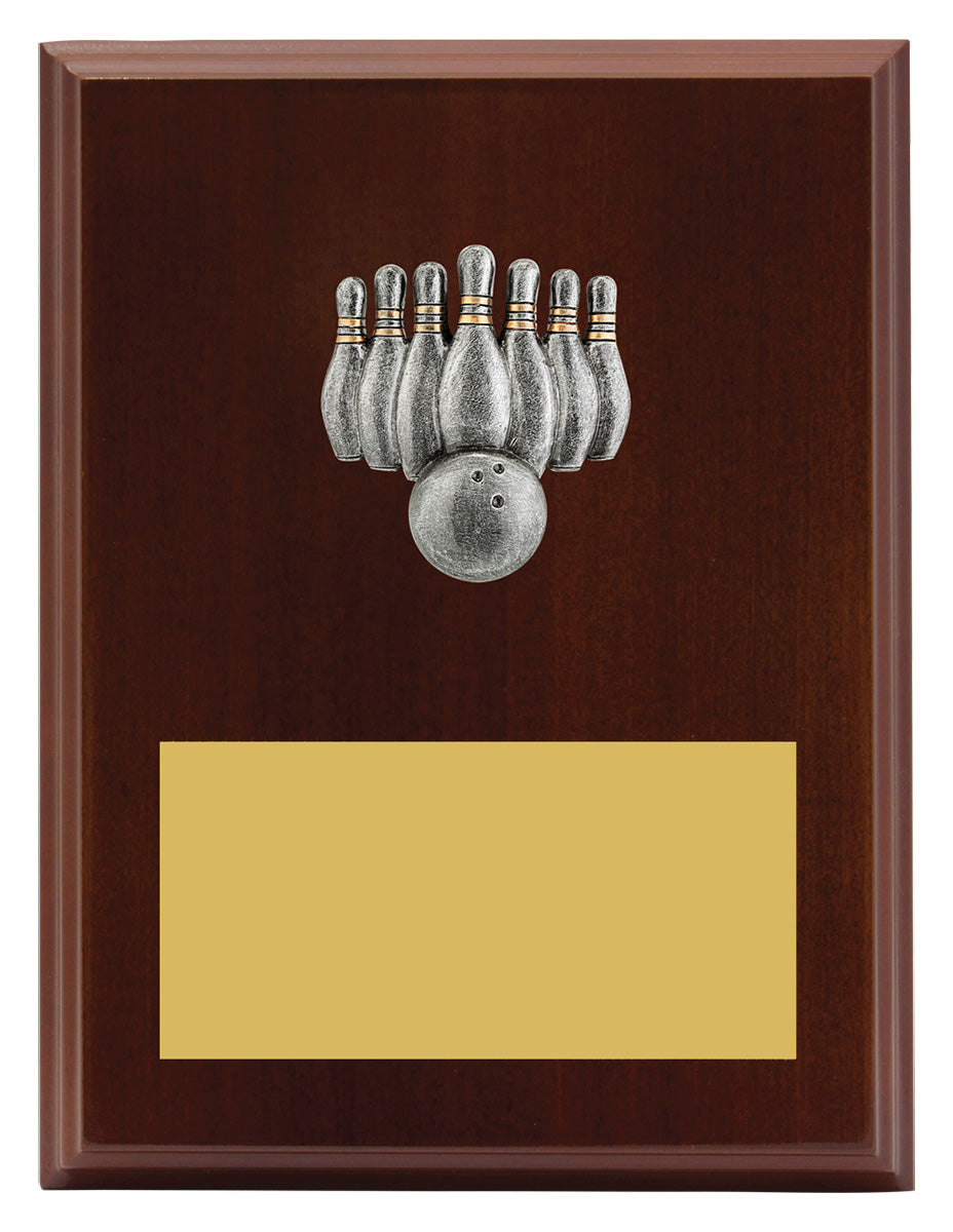 Peak Plaque Tenpin 200mm