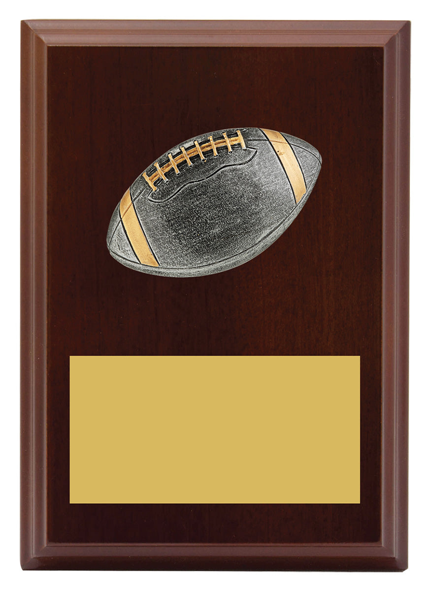 Peak Plaque American Football 150mm