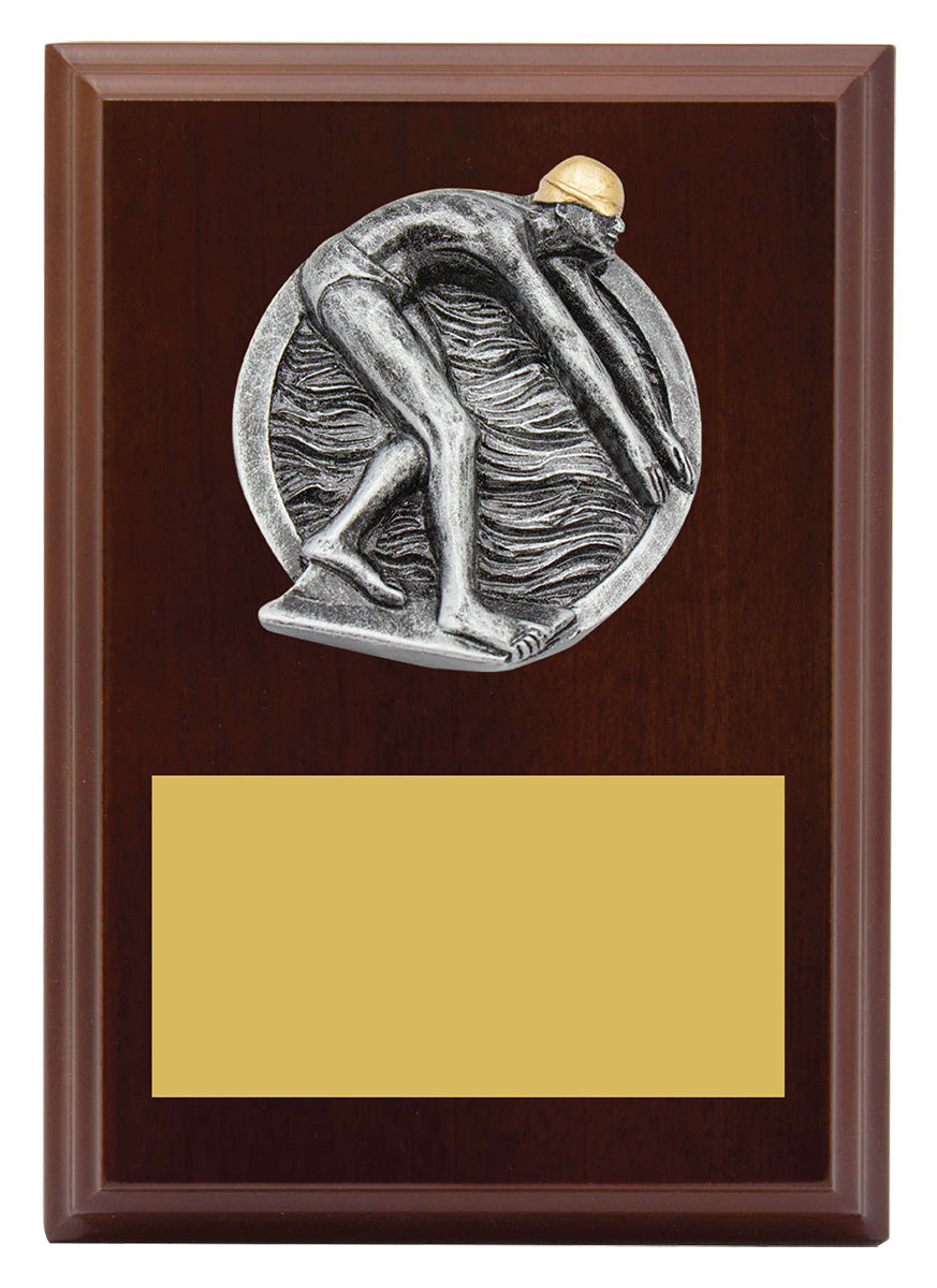 Peak Plaque - Male Swim 150mm