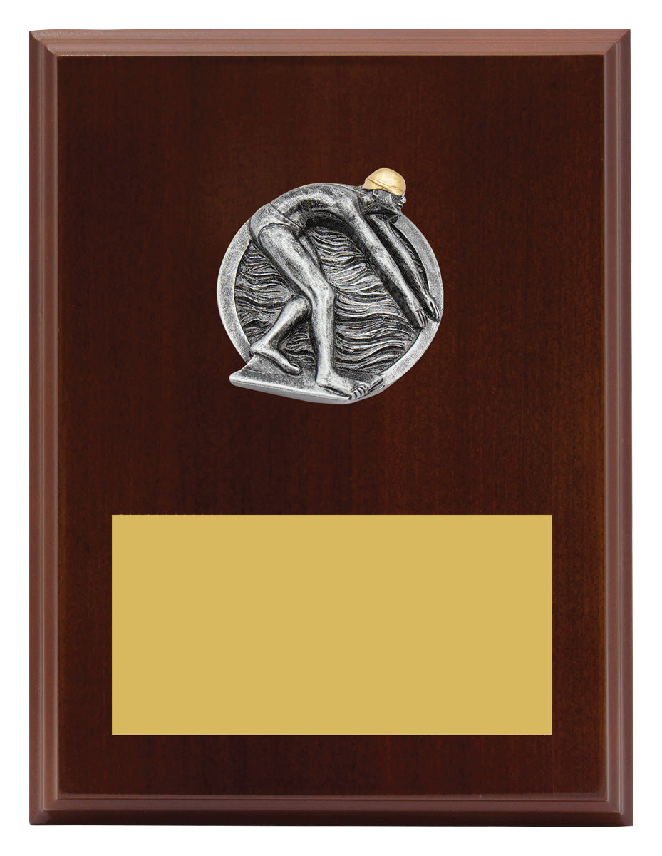 Peak Plaque - Male Swim 200mm