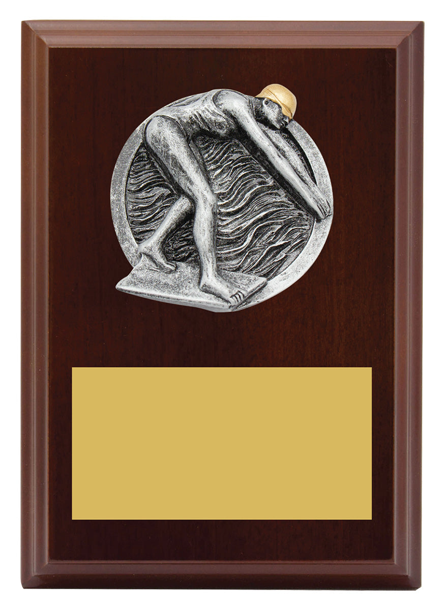 Peak Plaque - Female Swim 150mm