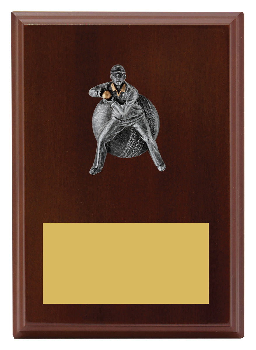 Plaque - Male Fielding 175mm