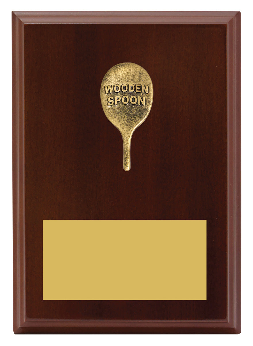 Wooden Spoon Plaque 175mm
