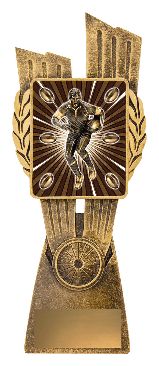 Antique Gold Lynx - Male Rugby 210mm