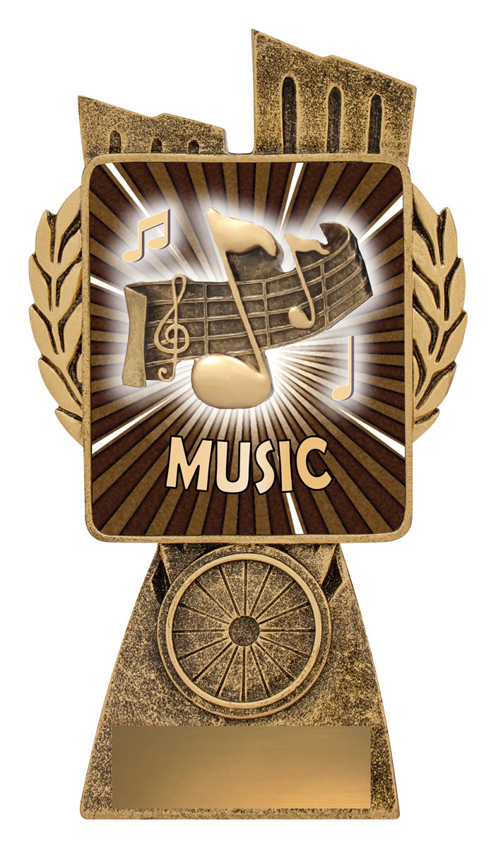 Antique Gold Lynx - Music 150mm