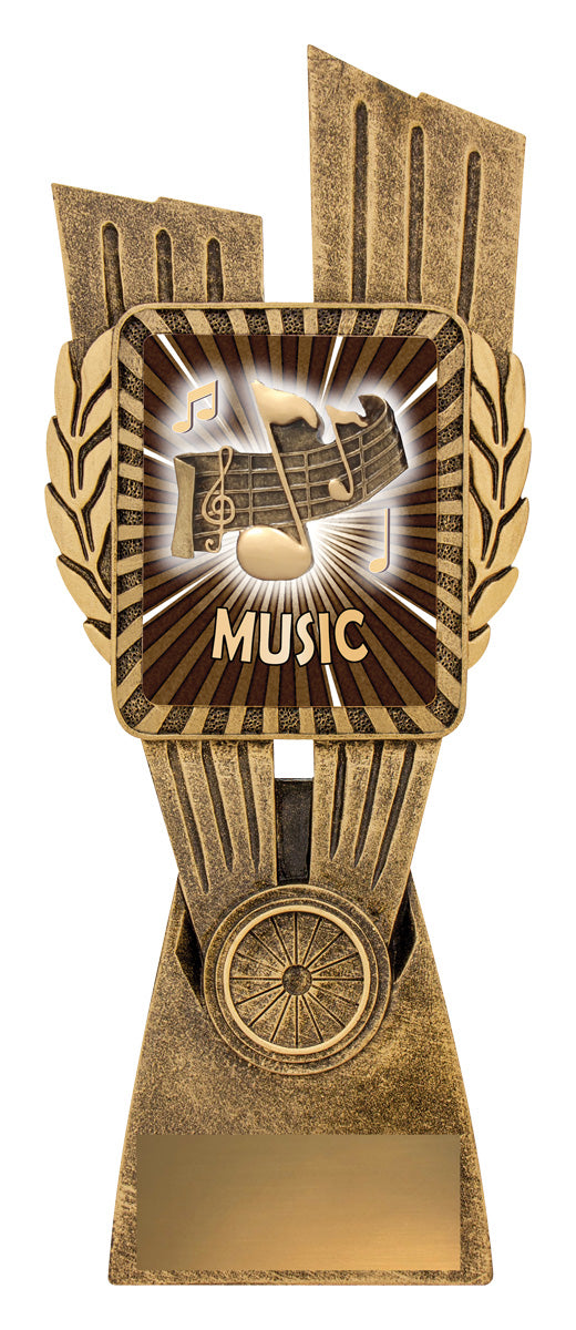 Antique Gold Lynx - Music 245mm