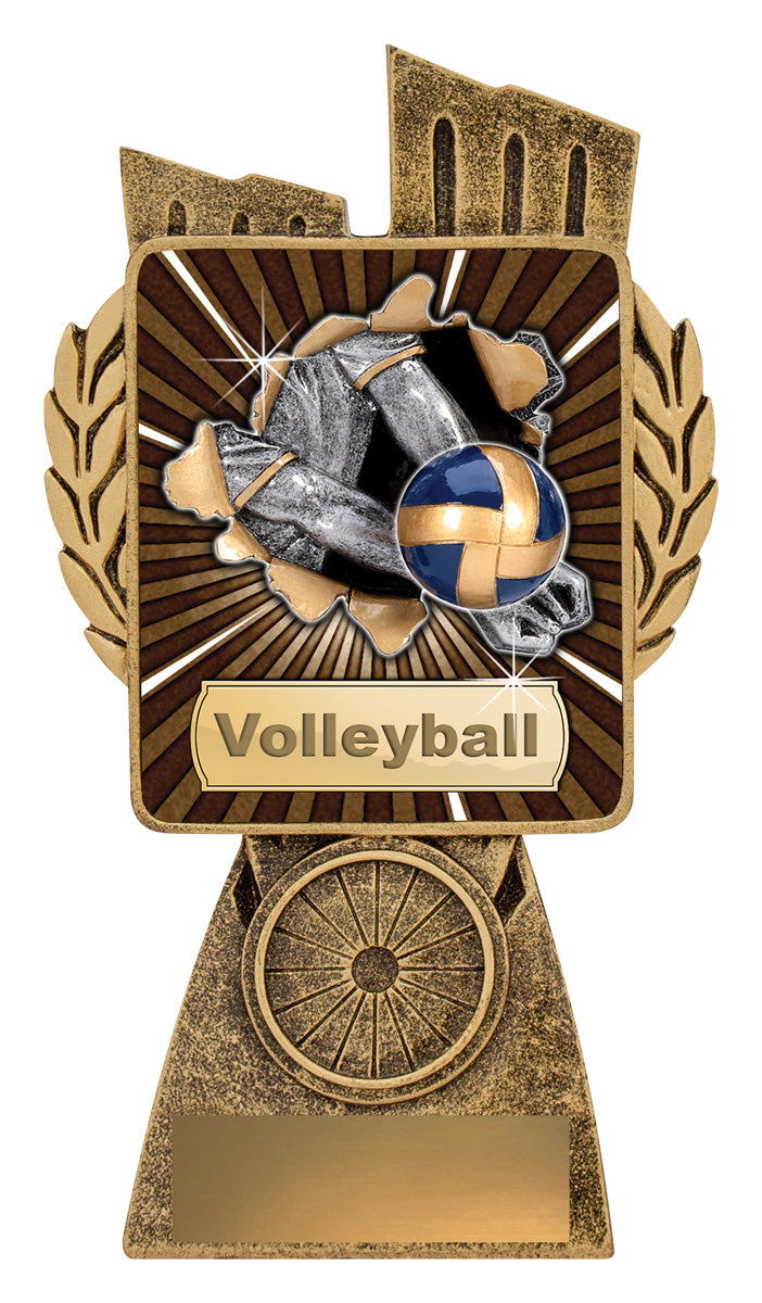 Antique Gold Lynx - Volleyball 150mm