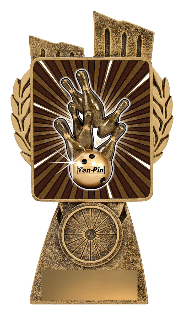 Antique Gold Lynx - Tenpin 150mm