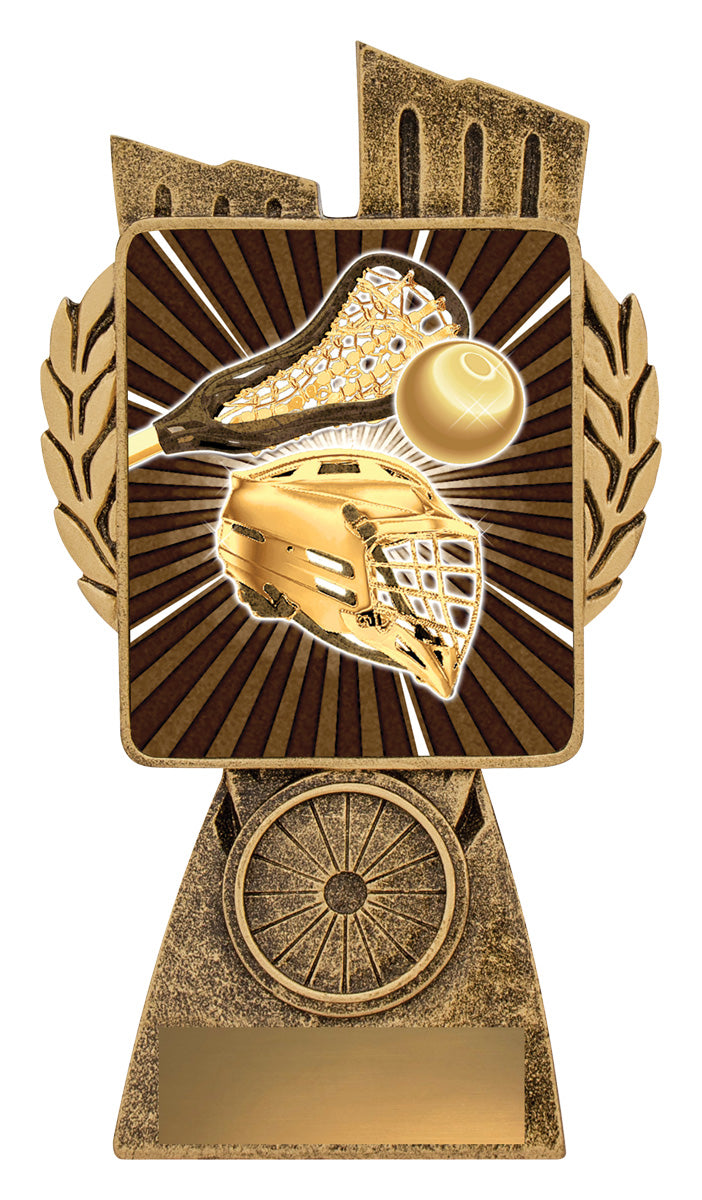 Antique Gold Lynx - Lacrosse 150mm