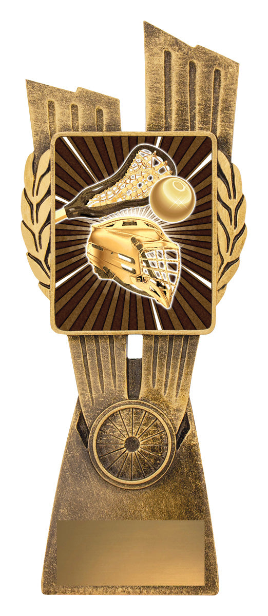 Antique Gold Lynx - Lacrosse 210mm