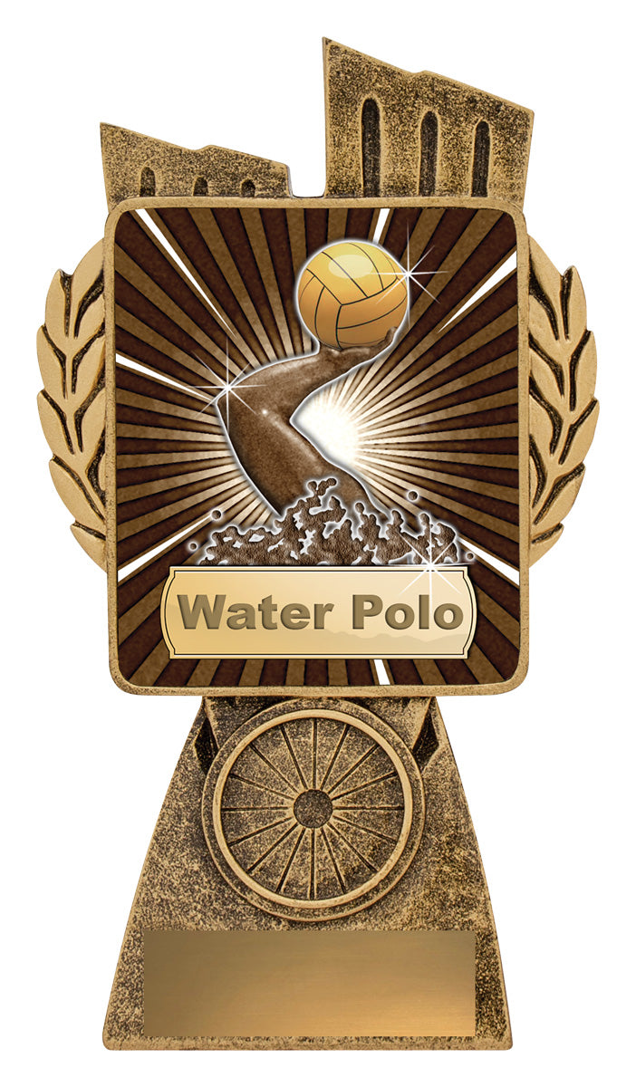 Antique Gold Lynx - Water Polo 150mm