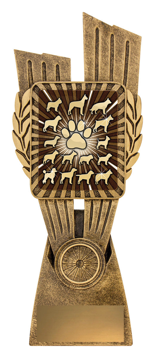 Antique Gold Lynx - Dog Various 245mm