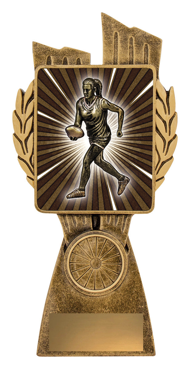 Antique Gold Lynx - Aussie Rules Female 175mm