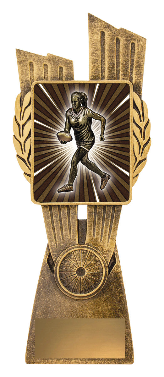 Antique Gold Lynx - Aussie Rules Female 210mm