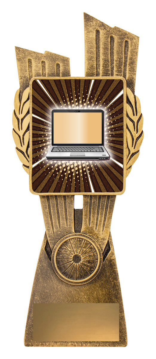 Antique Gold Lynx - Computers 210mm