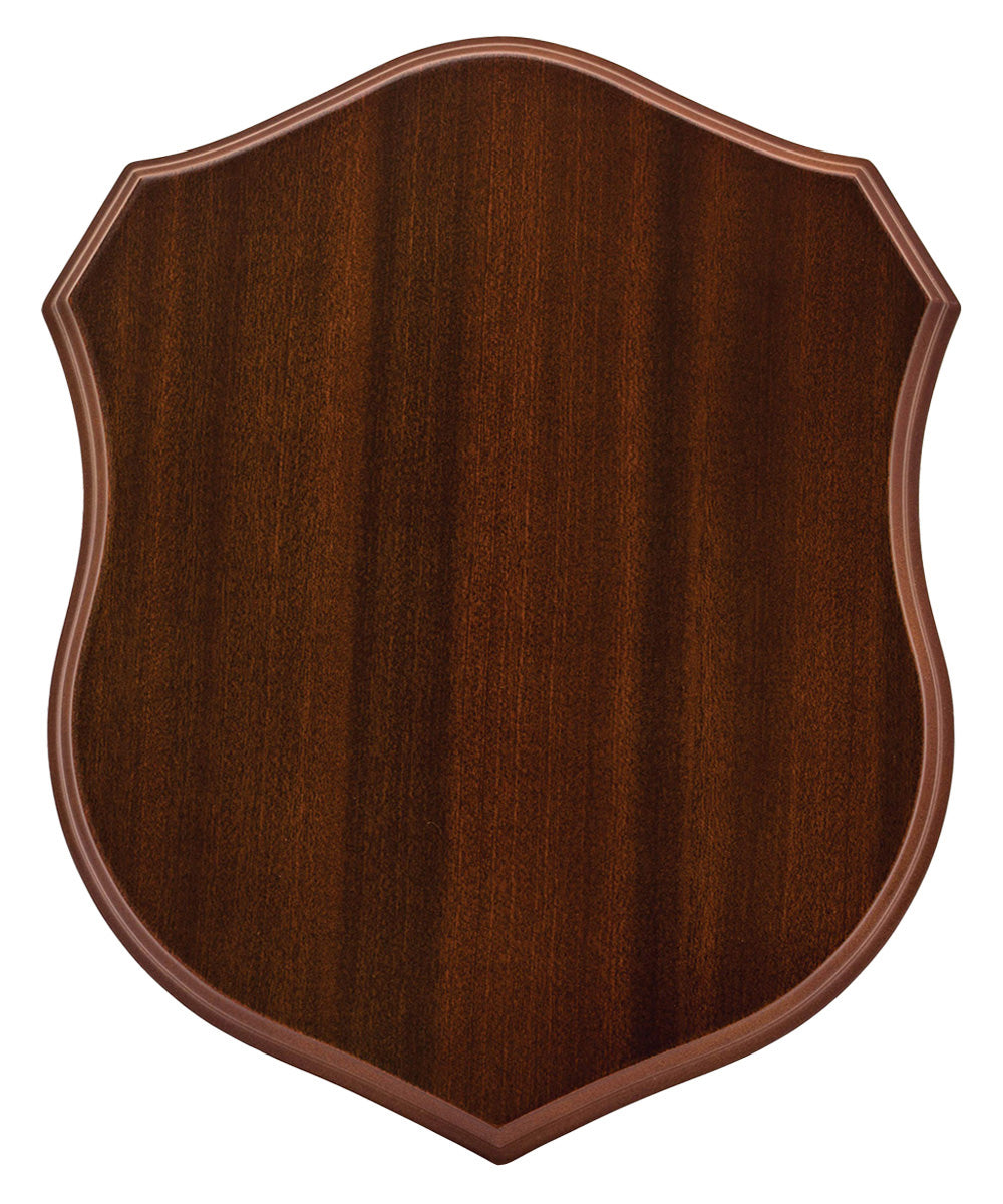 Walnut Timber Shield 280mm
