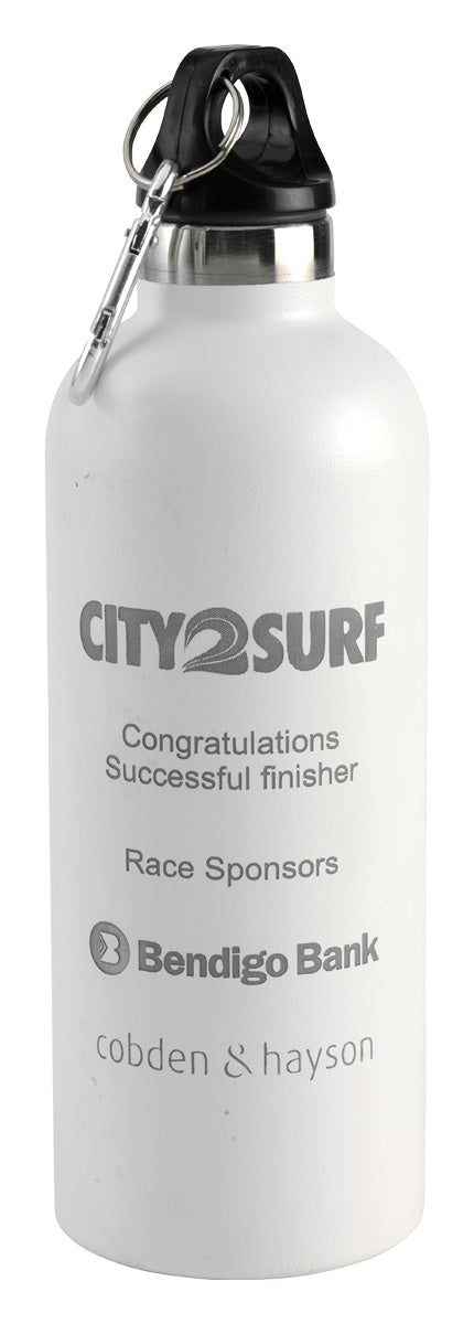 White Double Wall Bottle 500ml