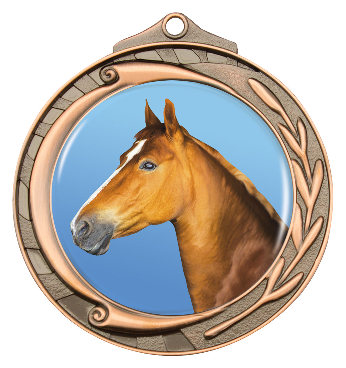 Wreath Medal 50mm Bronze