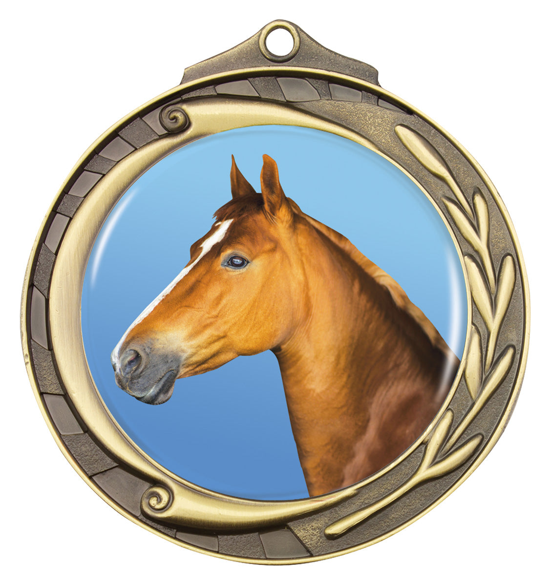 Wreath Medal 50mm Gold