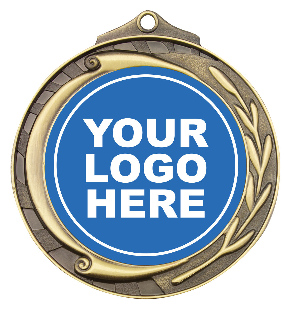 Wreath Medal 50mm Gold