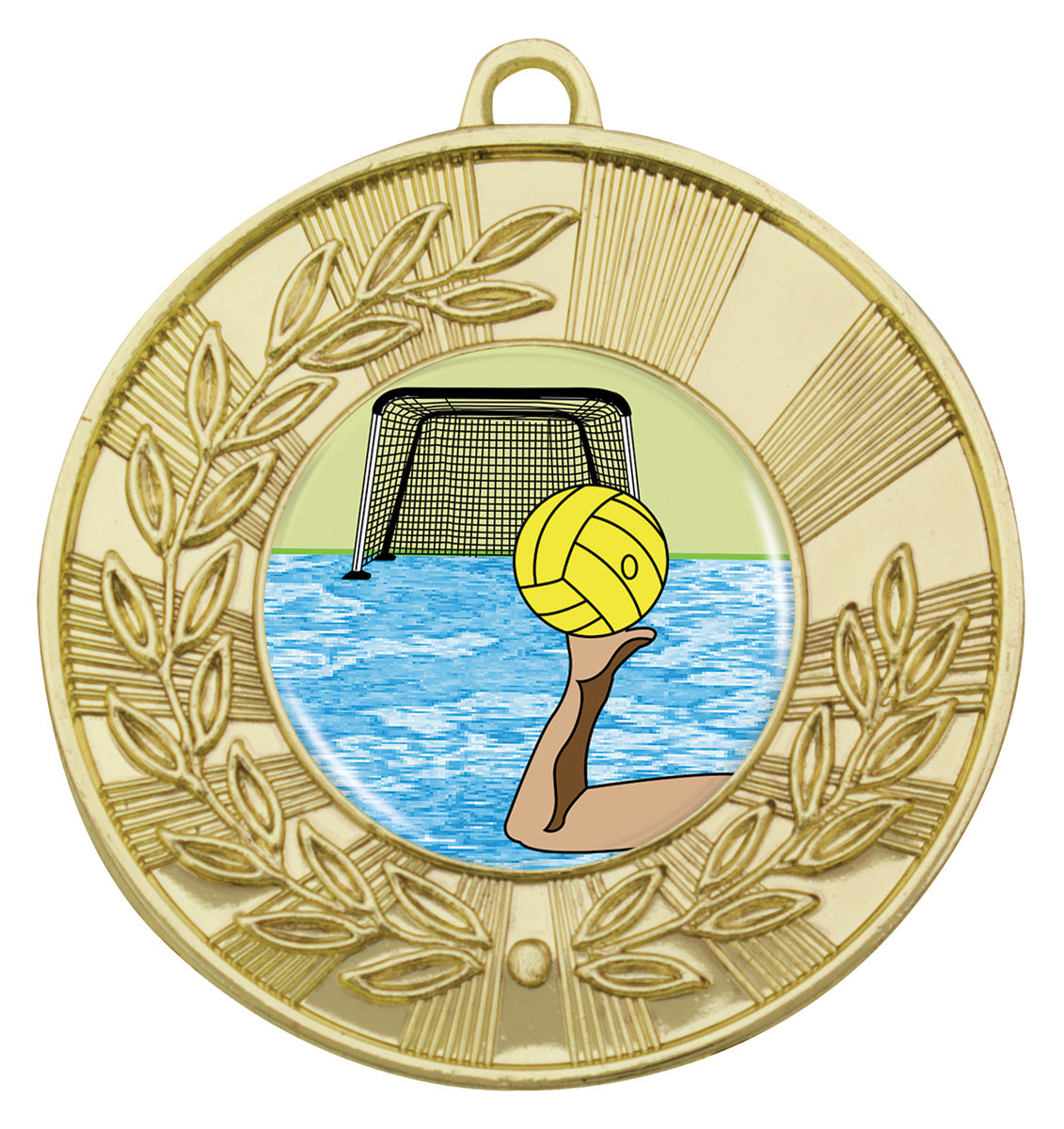 Shiny Laurel Medal Gold