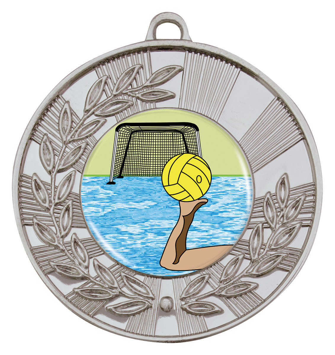 Shiny Laurel Medal Silver