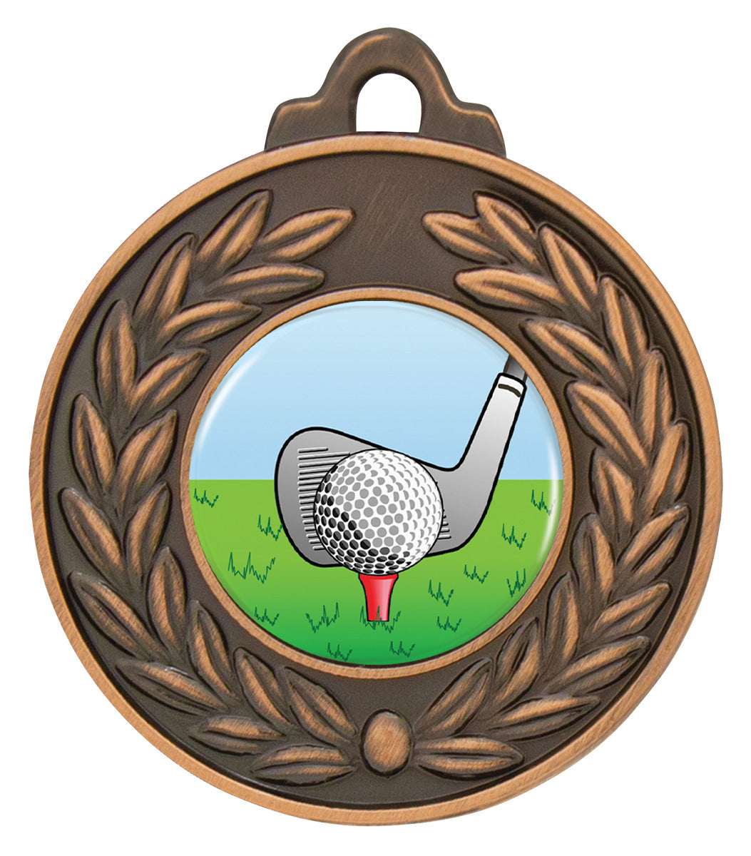 Wreath Antique Medal Bronze