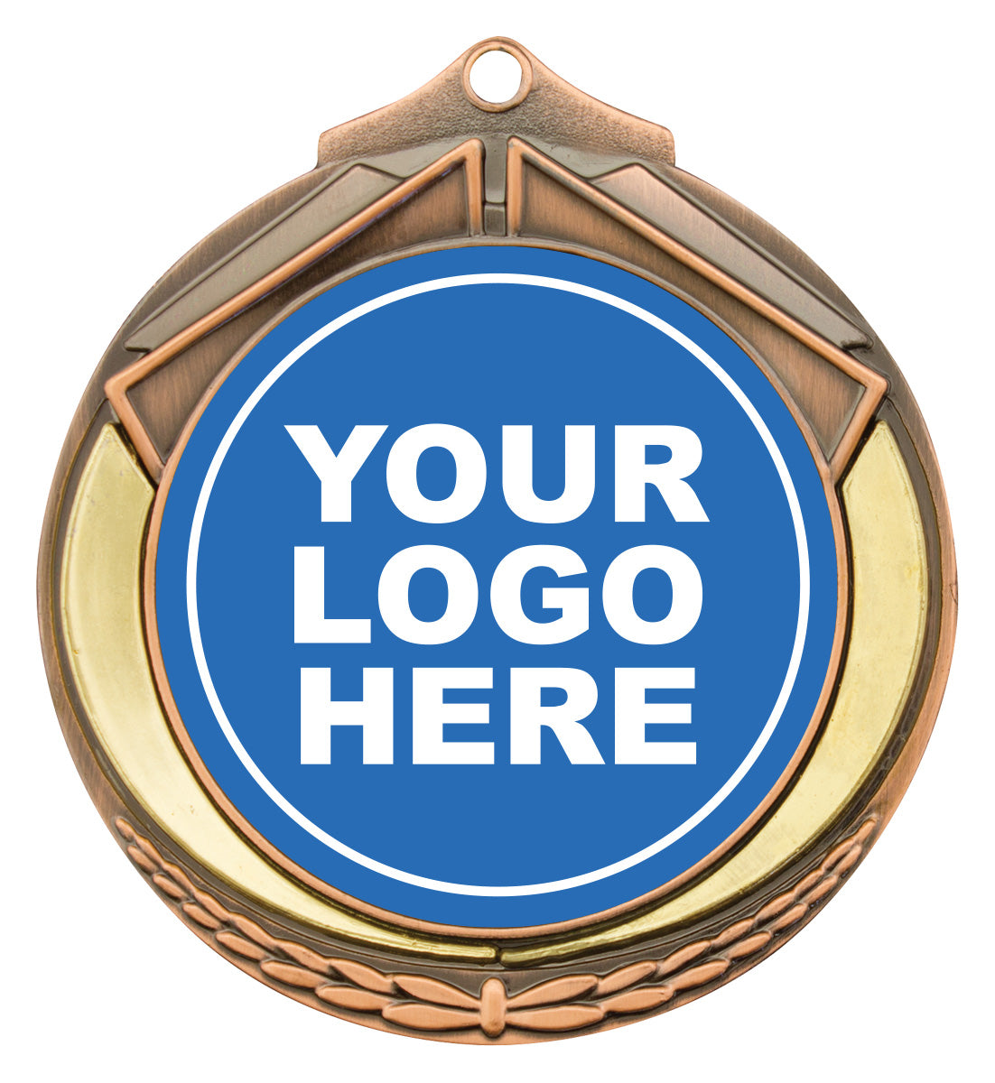 Shield Medal 50mm Bronze