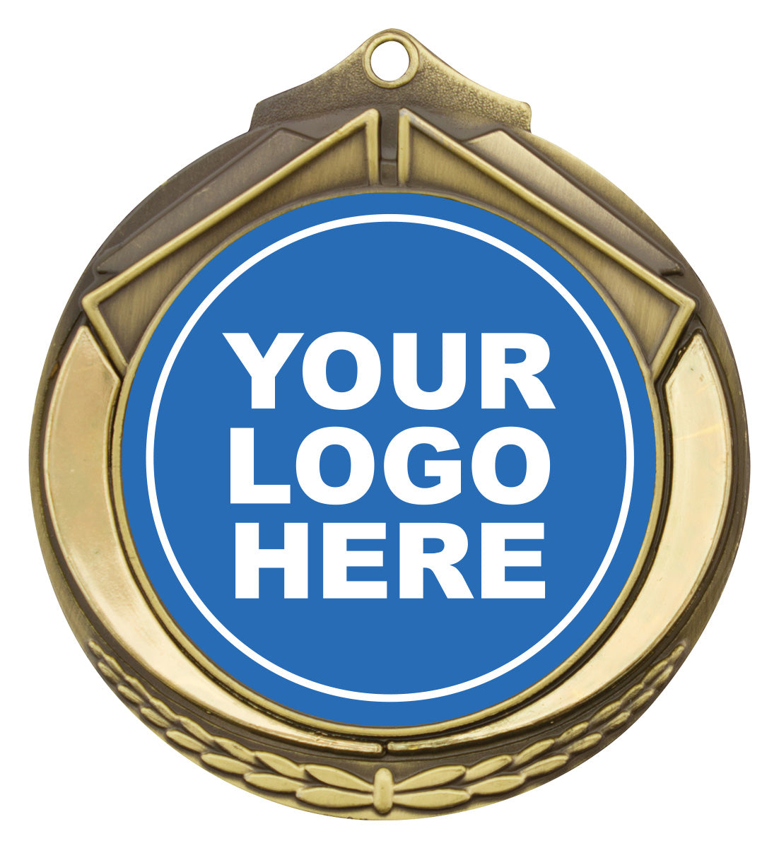 Shield Medal 50mm Gold