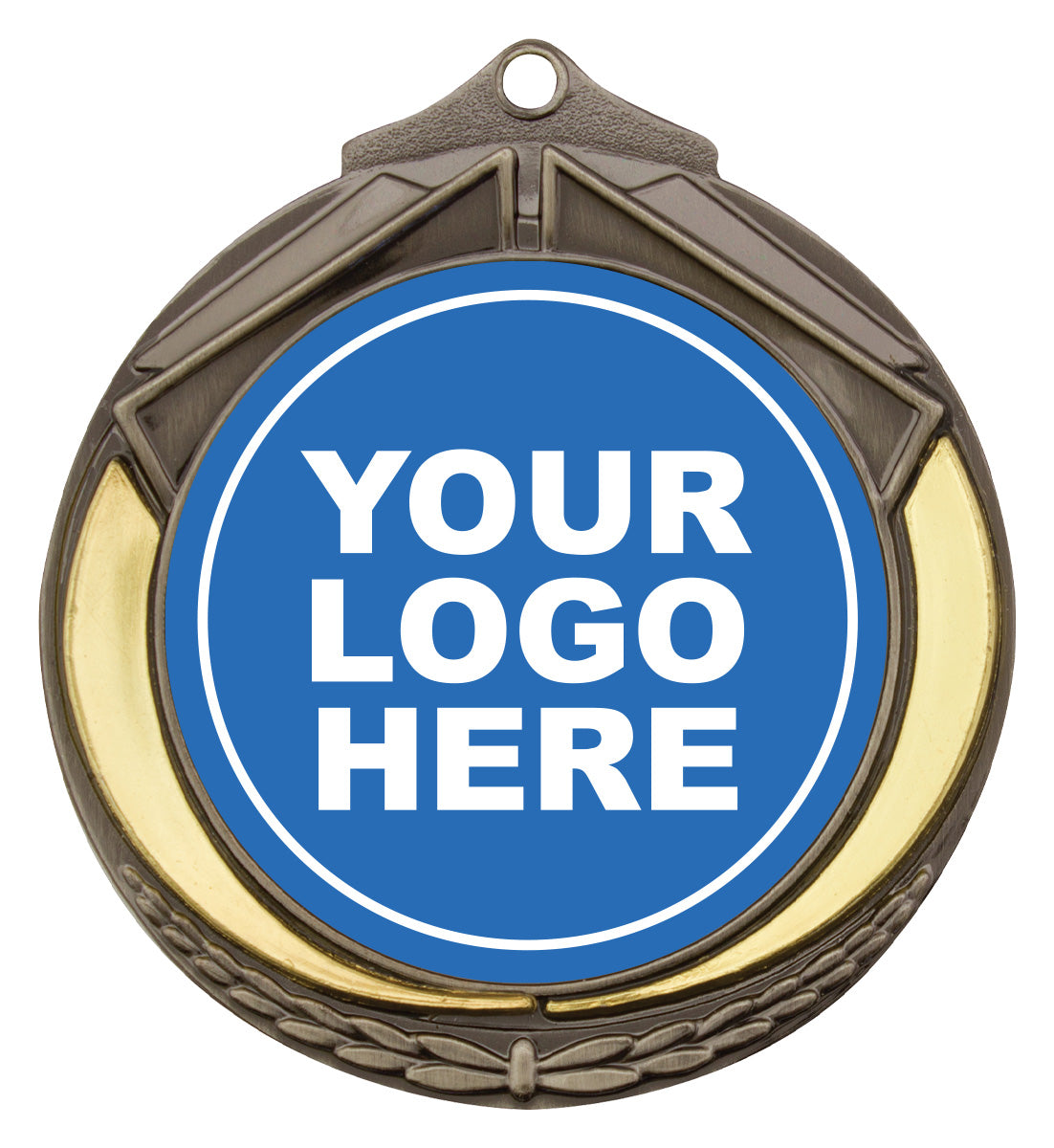 Shield Medal 50mm Silver