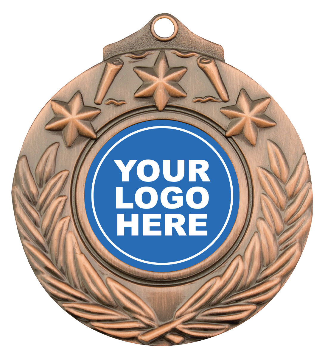 Stars & Wreath Bronze