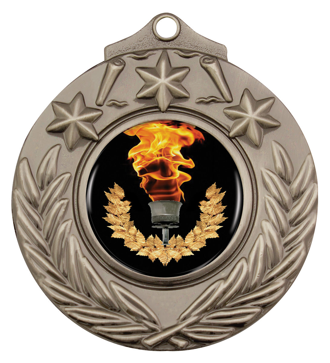 Stars & Wreath Silver