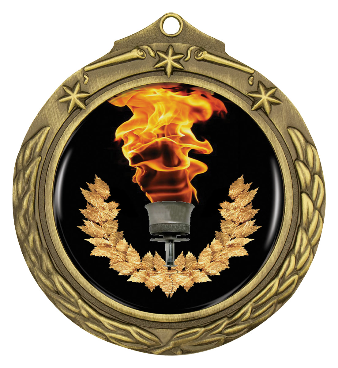 Stars & Wreath 50mm Gold