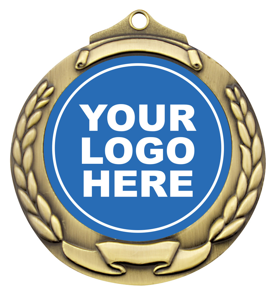 Banner Wreath 50mm Gold