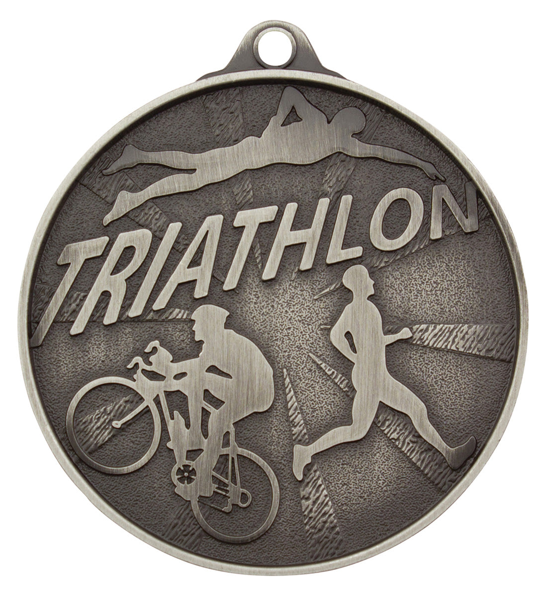 Triathlon Medal Silver