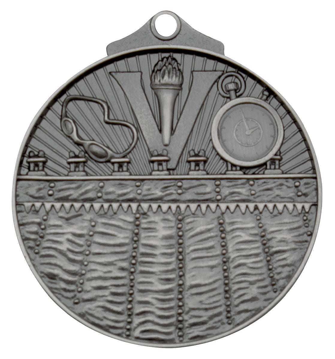 Swim Medal Silver
