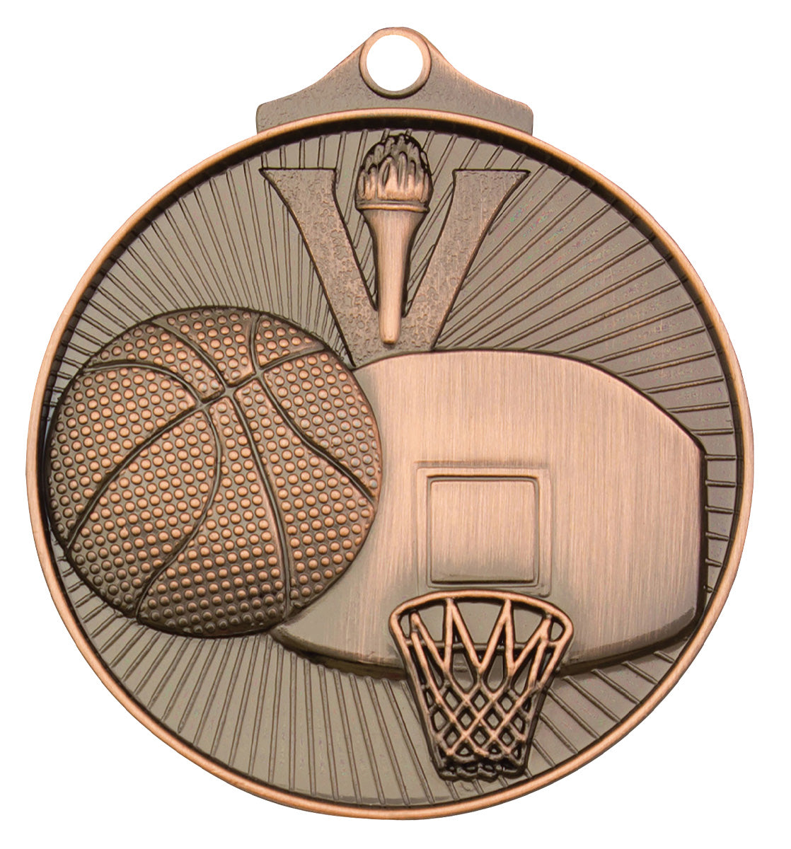Basketball Medal Bronze