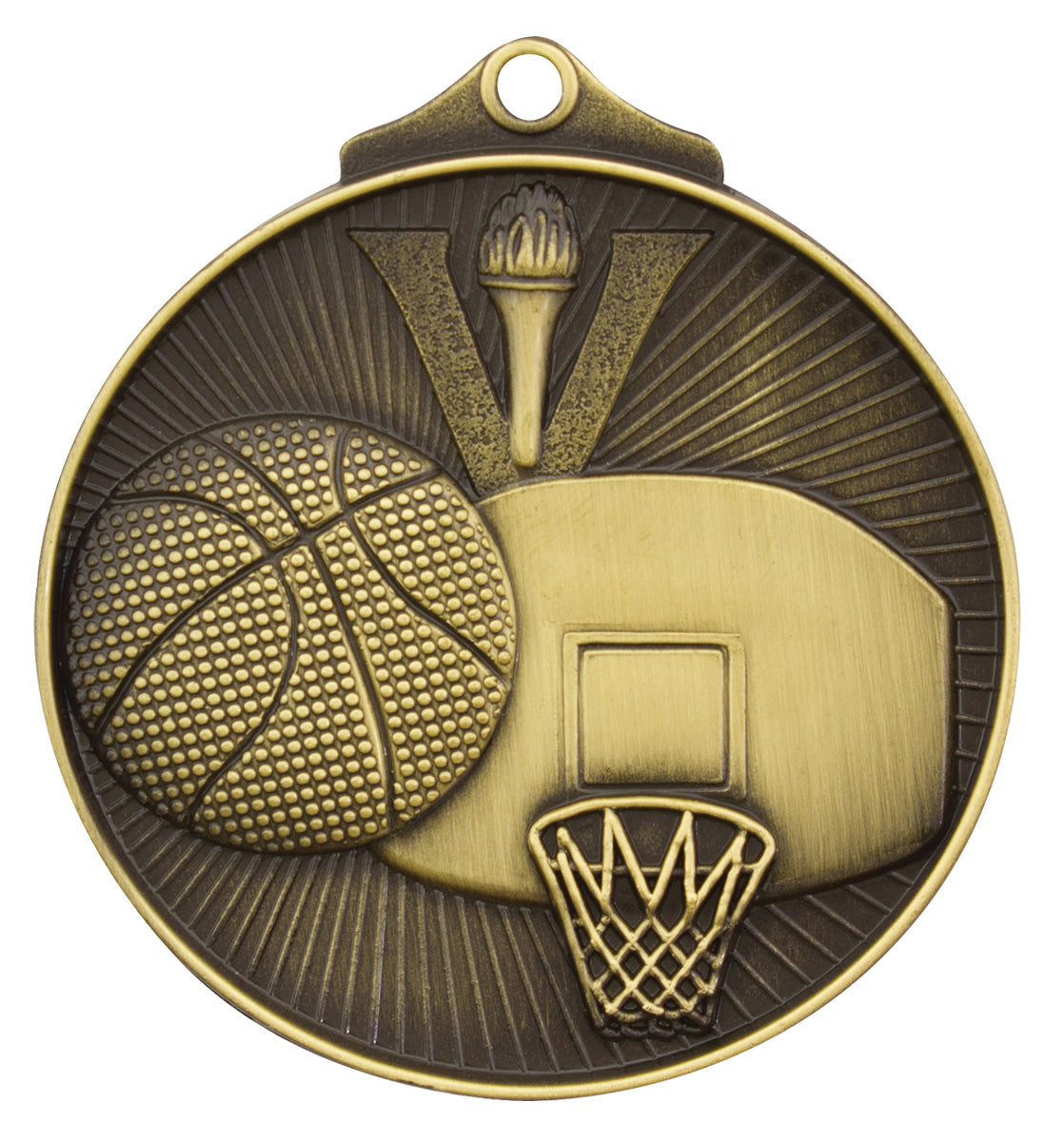 Basketball Medal Gold