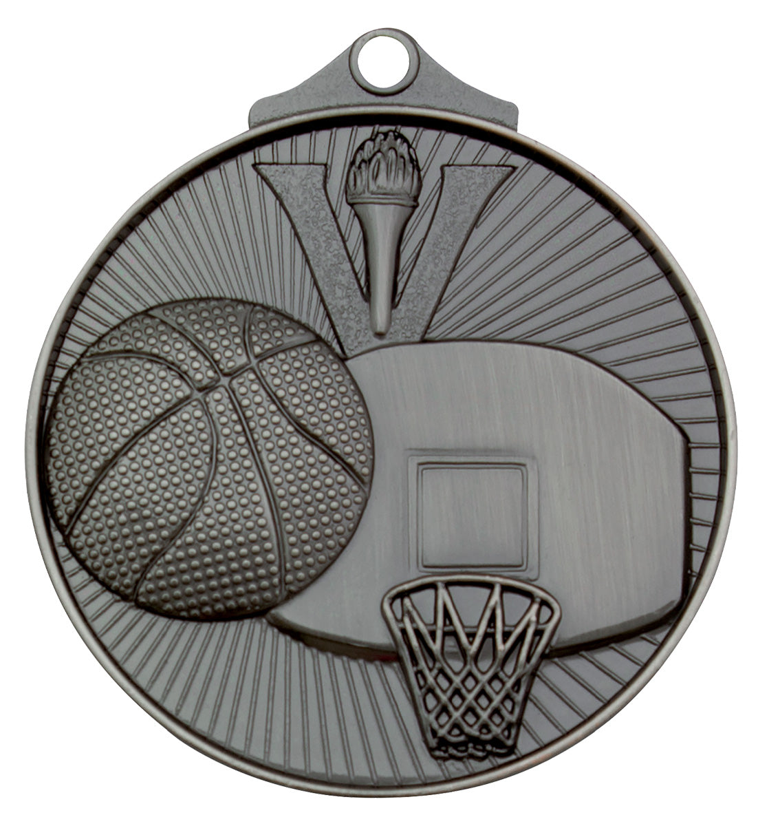 Basketball Medal Silver